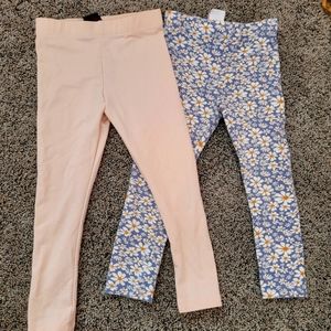 Toddler girl leggings set of 2